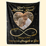 Custom Photo I Love You Forever And Always - Couple Personalized Custom Blanket - Gift For Husband Wife, Anniversary