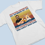 Custom Name Funny Dog Dad Gifts - Personalized Apparel