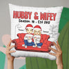 Our First Christmas Together - Couple Personalized Custom Pillow - Christmas Gift For Husband Wife, Anniversary