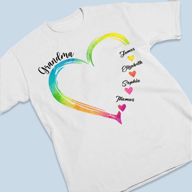 Becoming A Grandmother Is Wonderful - Family Personalized Custom Unisex T-shirt, Hoodie, Sweatshirt - Birthday Gift For Mom, Grandma