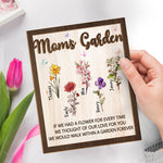 I Thought Of My Love For You - Family Personalized Custom 2-Layered Wooden Plaque With Stand - House Warming Gift For Mom, Grandma