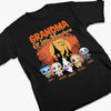 Grandma Of Little Monsters - Family Personalized Custom Unisex T-shirt, Hoodie, Sweatshirt - Halloween Gift, Gift For Grandma, Grandpa