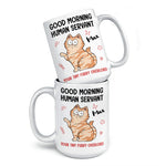 In My Head I've Slapped You 3 Times - Cat Personalized Custom Mug - Gift For Pet Owners, Pet Lovers