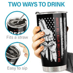 My Dad Is The Best - Family Personalized Custom Tumbler - Father's Day, Birthday Gift For Dad, Grandpa