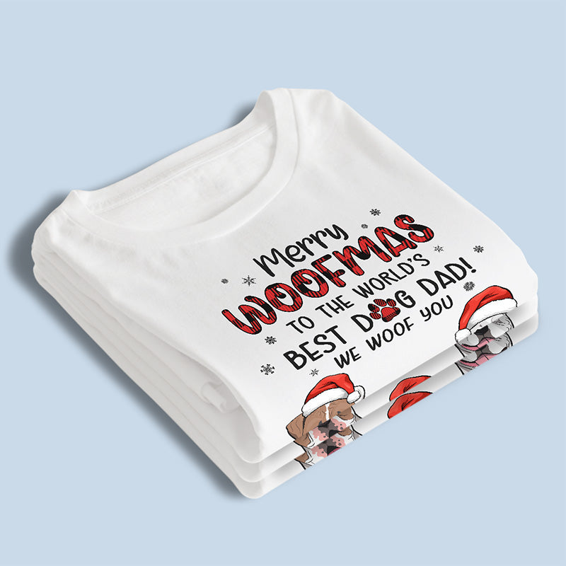 We Woof You A Merry Woofmas - Dog Personalized Custom Unisex T-shirt, Hoodie, Sweatshirt - Christmas Gift For Pet Owners, Pet Lovers