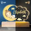 Sleep Tight Baby - Family Personalized Custom Heart 3D LED Light - Mother's Day, Baby Shower Gift, Gift For First Mom