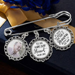 Custom Photo Memorial Keepsake Gifts - Personalized Memorial Lapel Pin