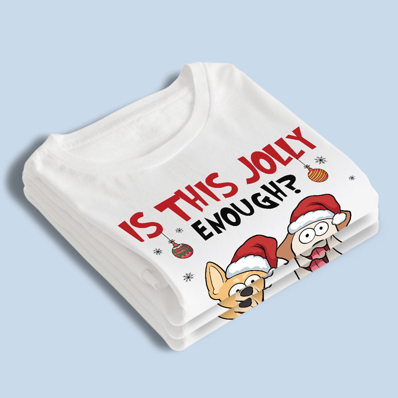 Happy Pawlidays - Dog Personalized Custom Unisex T-shirt, Hoodie, Sweatshirt - Christmas Gift For Pet Owners, Pet Lovers