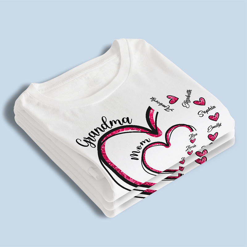 I Will Be Your Biggest Fan Mom - Family Personalized Custom Unisex T-shirt, Hoodie, Sweatshirt - Gift For Mom, Grandma