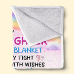 Grandkid Melts My Heart - Family Personalized Custom Blanket - Christmas Gift From Grandma