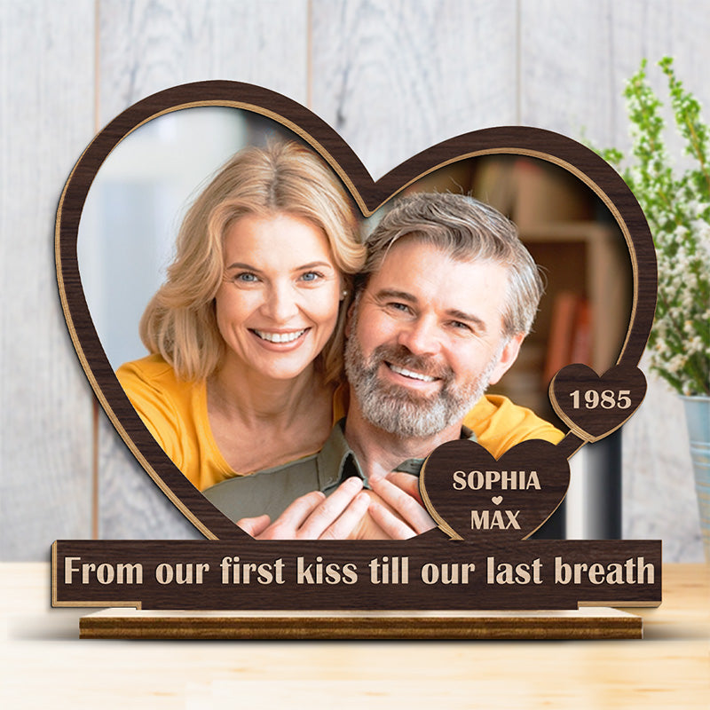 Custom Photo From Our First Kiss Till Our Last Breath - Couple Persona -  Pawfect House