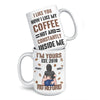 You’re Hot And Constantly Inside Me - Couple Personalized Custom Mug - Gift For Husband Wife, Anniversary