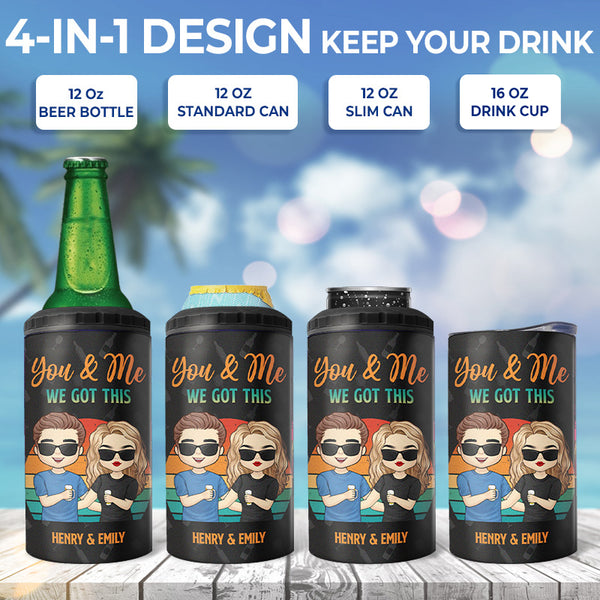 Custom 4 in 1 Can Cooler – ThatRoodLifeDesign