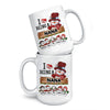 Blessed To Be Called Grandma - Family Personalized Custom Mug - Christmas Gift For Grandma