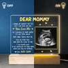Custom Photo Very Soon, You'll Meet Me - Family Personalized Custom Rectangle Shaped 3D LED Light - Mother's Day, Baby Shower Gift, Gift For First Mom