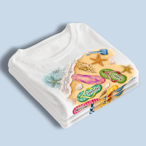 Beach Buddy - Family Personalized Custom Unisex T-shirt, Hoodie, Sweatshirt - Birthday Gift For Grandma