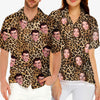 Custom Photo Sunshine On My Mind - Family Personalized Custom Face Unisex Hawaiian Shirt - Gift For Family Members, Pet Owners, Pet Lovers