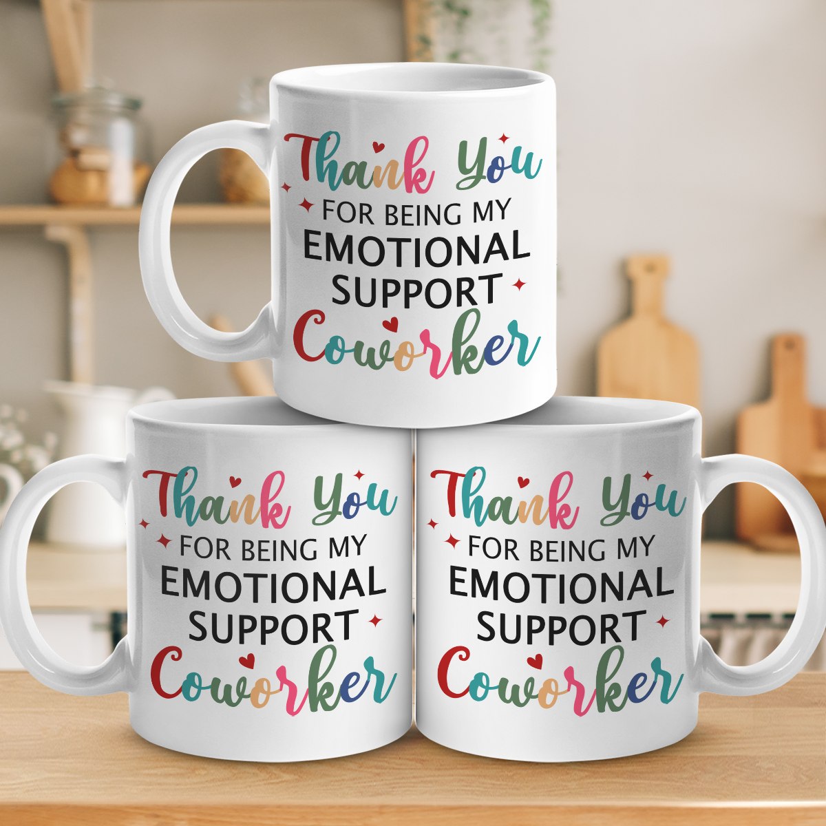 Emotional Support Coworker Mug, Work Bestie Gift, Coworker Bestie Mug, Best  Coworker Ever Mug, Coworker Friend Mug, Coworker Birthday Gift 