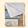 Destiny Made Us A Couple - Couple Personalized Custom Blanket - Gift For Husband Wife, Anniversary