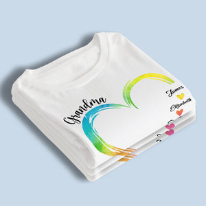 Becoming A Grandmother Is Wonderful - Family Personalized Custom Unisex T-shirt, Hoodie, Sweatshirt - Birthday Gift For Mom, Grandma