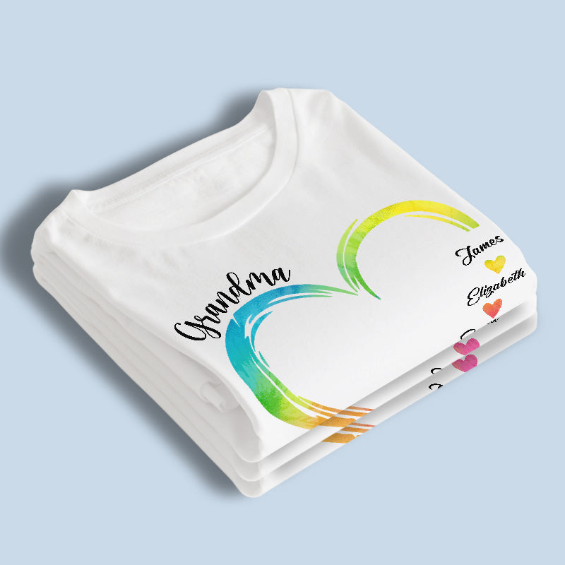 Becoming A Grandmother Is Wonderful - Family Personalized Custom Unisex T-shirt, Hoodie, Sweatshirt - Birthday Gift For Mom, Grandma