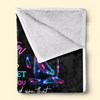 Custom Photo I'm Proud Of You - Family Personalized Custom Blanket - Birthday Gift From Mom