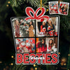 Custom Photo Besties Till The End - Bestie Personalized Custom Ornament - Acrylic Custom Shaped - Christmas Gift For Best Friends, BFF, Sisters