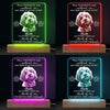 Custom Photo Every Time You Think Of Me - Memorial Personalized Custom Shaped 3D LED Light - Sympathy Gift For Pet Owners, Pet Lovers