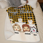 Official Nap Blanket - Dog & Cat Personalized Custom Blanket - Christmas Gift For Pet Owners, Pet Lovers