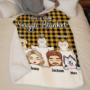 Official Nap Blanket - Dog & Cat Personalized Custom Blanket - Christmas Gift For Pet Owners, Pet Lovers