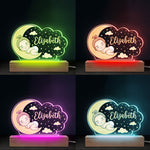 Sleep Tight Baby - Family Personalized Custom Heart 3D LED Light - Mother's Day, Baby Shower Gift, Gift For First Mom