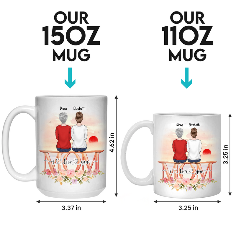 For All The Special Things You Do - Family Personalized Custom Mug - Gift For Mom, Grandma
