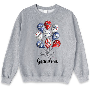 Granny Is My Bestie - Family Personalized Custom Unisex Patriotic T-shirt, Hoodie, Sweatshirt - Independence Day, 4th Of July, Birthday Gift For Grandma