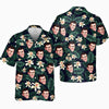 Custom Photo Some Call It Hawaii I Call It Paradise - Family Personalized Custom Face Unisex Hawaiian Shirt - Gift For Family Members, Pet Owners, Pet Lovers