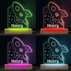 Lovely Moon & Stars - Family Personalized Custom Heart 3D LED Light - Mother's Day, Baby Shower Gift, Gift For First Mom