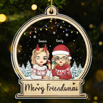 Custom Name Best Friend Christmas Gifts - Personalized Ornament
