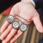 Custom Photo Memorial Keepsake Gifts - Personalized Memorial Lapel Pin