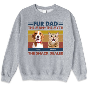 Custom Photo Snack Dealer - Dog & Cat Personalized Custom Unisex T-shirt, Hoodie, Sweatshirt - Gift For Pet Owners, Pet Lovers
