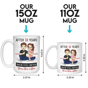 You're The Only One - Couple Personalized Custom Mug - Gift For Husband Wife, Anniversary