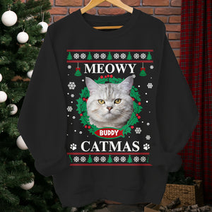 Custom Photo Feliz Navidog - Dog & Cat Personalized Custom Unisex T-shirt, Hoodie, Sweatshirt - Christmas Gift For Pet Owners, Pet Lovers