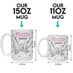 Sister Forever Gifts for Sisters - Mugs