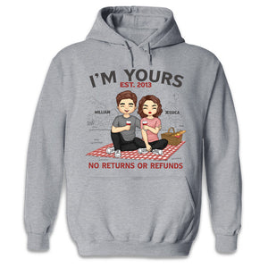 I'm Yours Since - Couple Personalized Custom Unisex T-shirt, Hoodie, Sweatshirt - Gift For Husband Wife, Anniversary