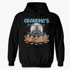 The Perfect Gingerbread Batch - Family Personalized Custom Unisex T-shirt, Hoodie, Sweatshirt - Christmas Gift For Grandma