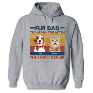 Custom Photo Snack Dealer - Dog & Cat Personalized Custom Unisex T-shirt, Hoodie, Sweatshirt - Gift For Pet Owners, Pet Lovers