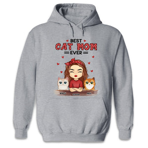 World's Best Cat Mom - Cat Personalized Custom Unisex T-shirt, Hoodie, Sweatshirt - Gift For Pet Owners, Pet Lovers