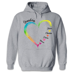 Becoming A Grandmother Is Wonderful - Family Personalized Custom Unisex T-shirt, Hoodie, Sweatshirt - Birthday Gift For Mom, Grandma