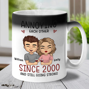 I Wish I Could Have Found You Sooner - Couple Personalized Custom Color Changing Mug - Gift For Husband Wife, Anniversary