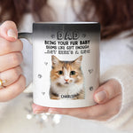 Custom Cat Dad Pet Name Gifts - Personalized Mug