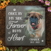 Custom Photo We'll Miss You For The Rest Of Ours - Memorial Personalized Custom Memorial Stone - Sympathy Gift For Pet Owners, Pet Lovers