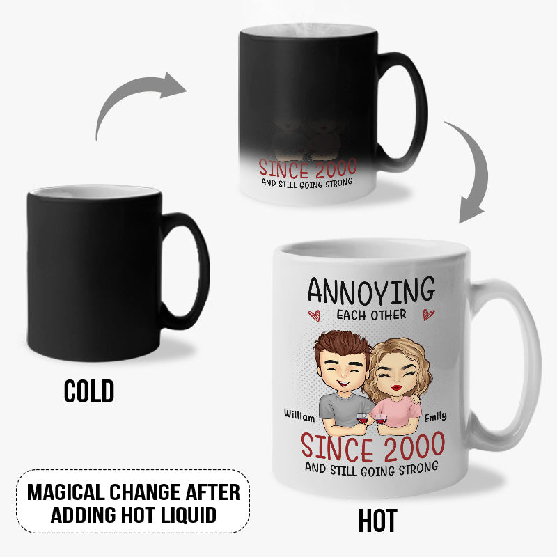 Heat Activated Mug, Personalization Available